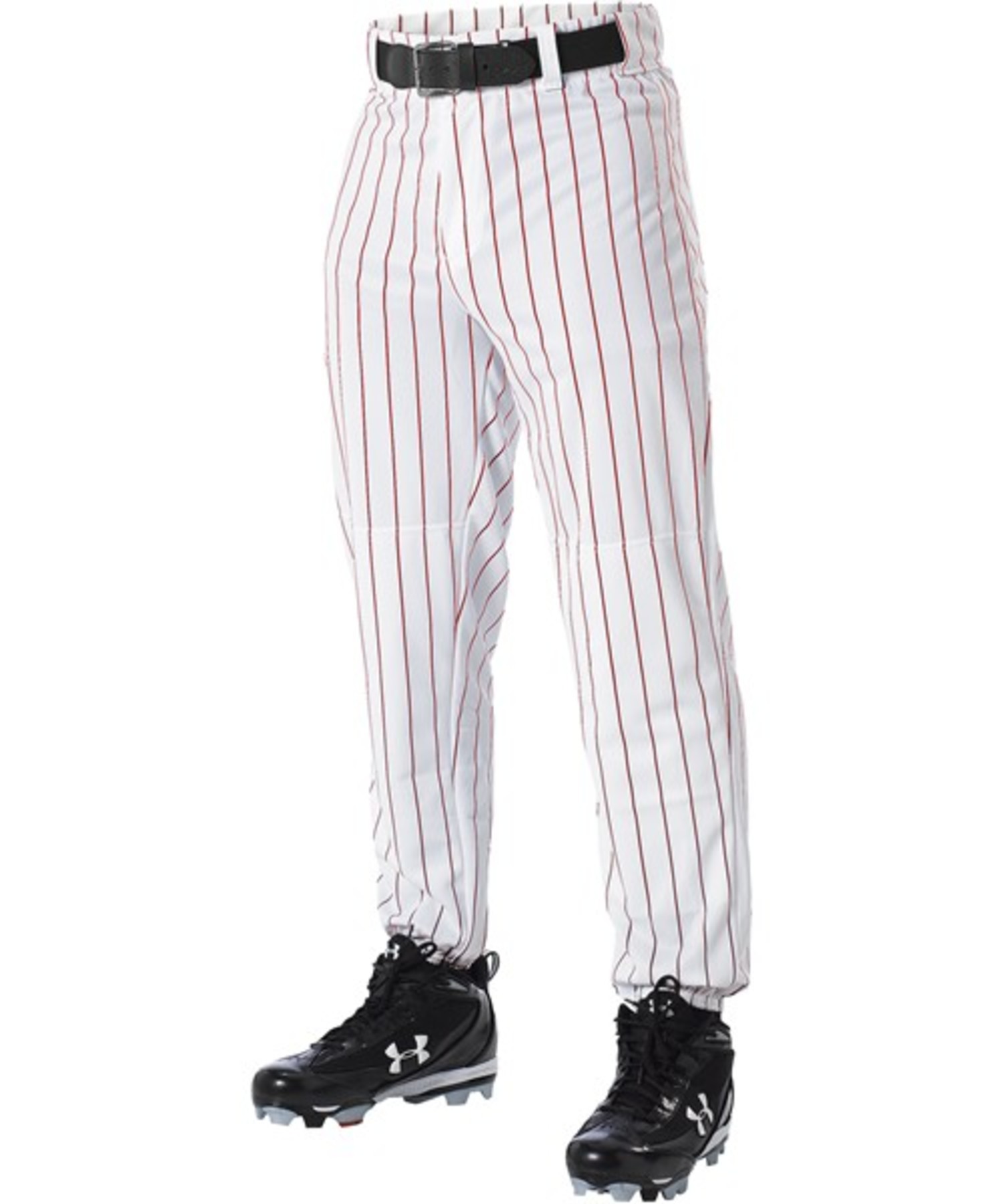 Alleson Youth 605Piny Pinstripe White/Blue Baseball Pants S