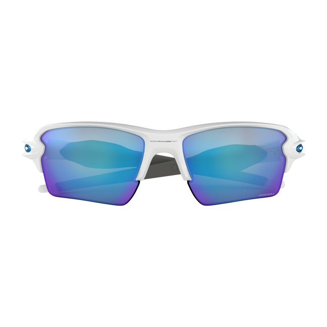 Oakley Flak™ 2.0 XL Team Colors Polished White/Prizm Sapphire Iridium -OO9188-9459