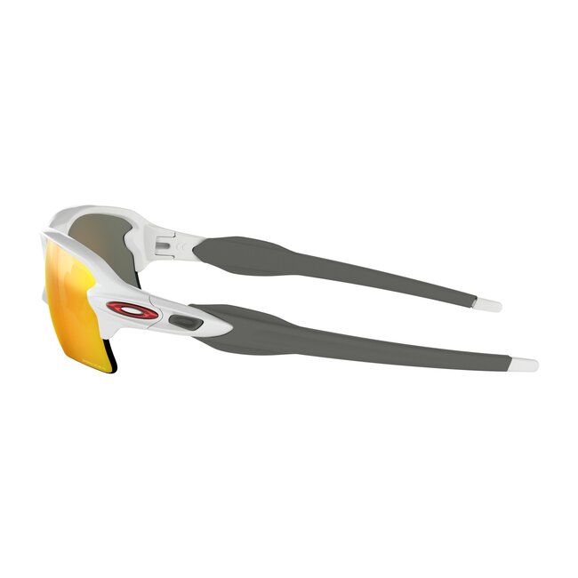 Oakley Flak™ 2.0 XL Team Colors- Polished White/Prizm Ruby  -OO9188-9359
