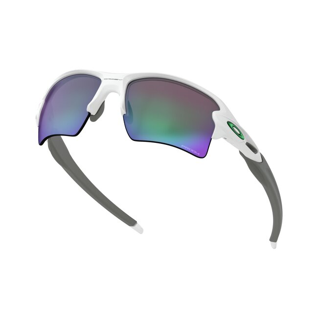 Oakley Flak™ 2.0 XL Team Colors- Polished White/Prizm Jade Iridium  -OO9188-9259