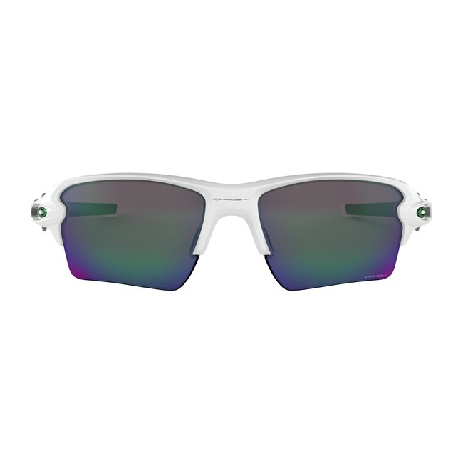 Oakley Flak™ 2.0 XL Team Colors- Polished White/Prizm Jade Iridium  -OO9188-9259