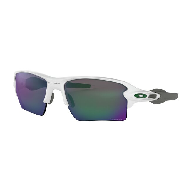 Oakley Flak™ 2.0 XL Team Colors- Polished White/Prizm Jade Iridium  -OO9188-9259