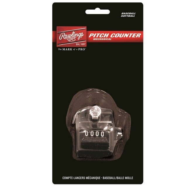 Rawlings Pitch Counter Mechanical Black - PCM