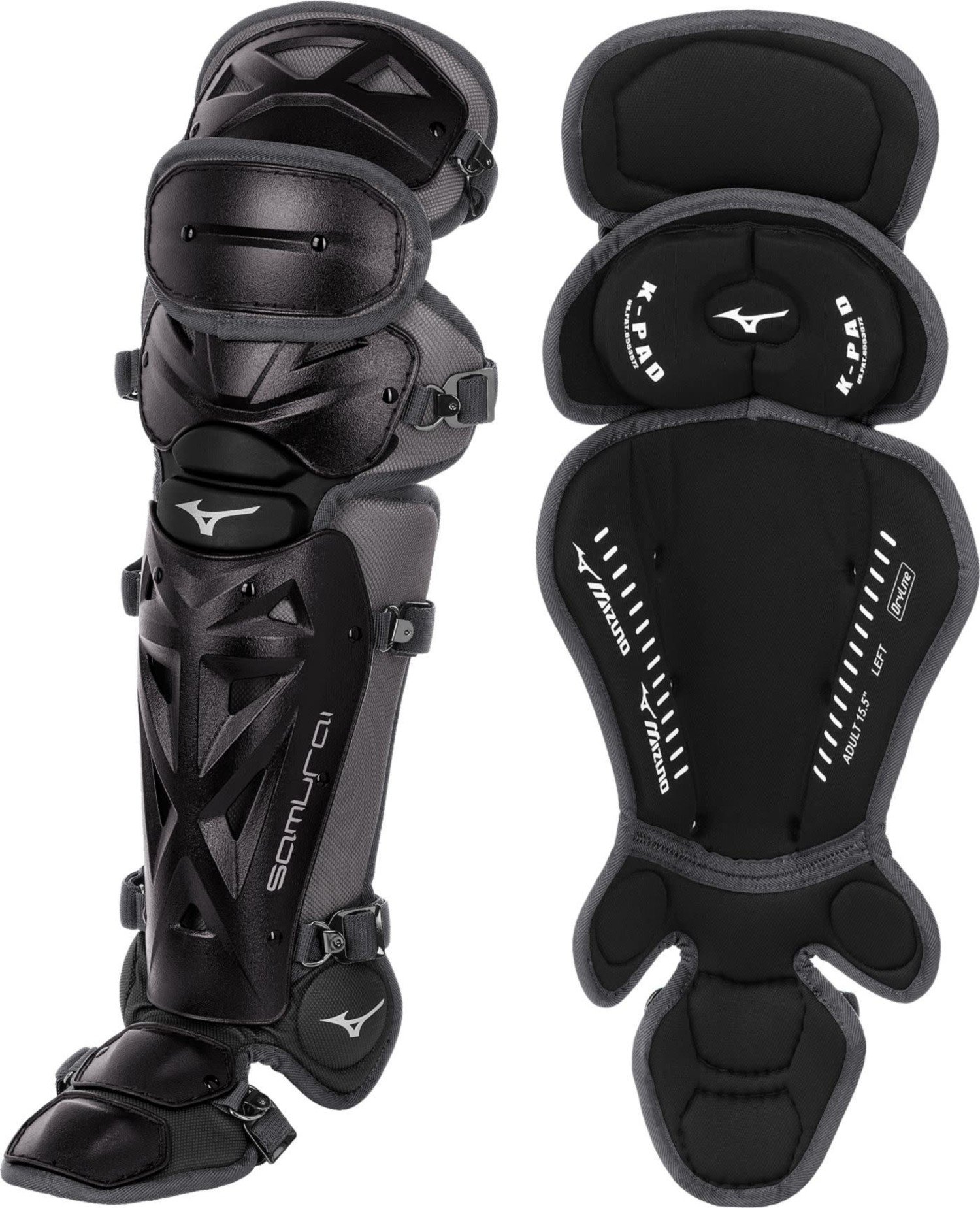 mizuno softball shin guards