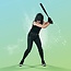 RIP-IT Girl's 4-Way Stretch Softball Pants PRO -11000