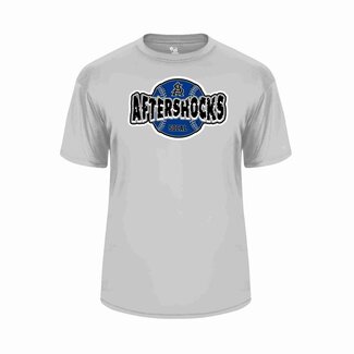 Badger Aftershocks Youth Performance Jersey Silver