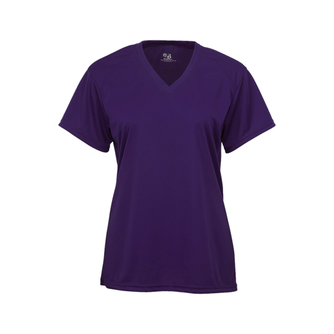 Badger Ladies V-Neck Dry Fit - 4162