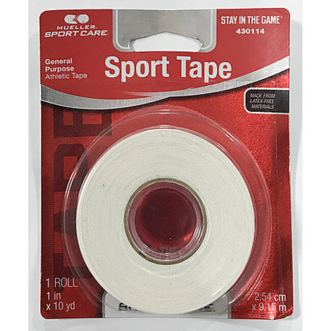 Mueller Sport Tape  1" x 10 YD -White