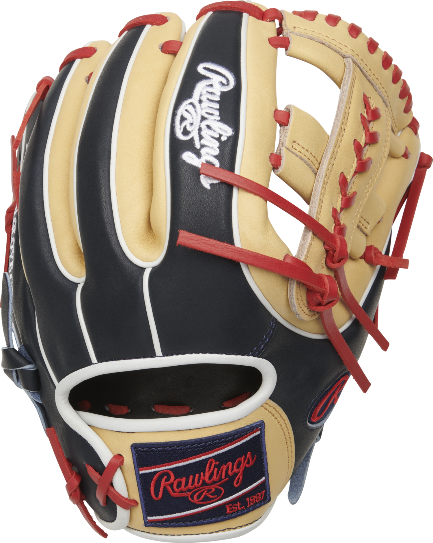 Rawlings, 2021 Tampa Bay Rays Heart of The Hide Glove, 11.5-Inch, Standard, Pro I-Web, Conventional Back, Adult, Right Handed