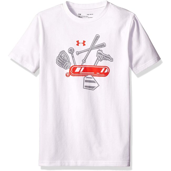 UA 5 Tool Army Boys’ Baseball Short Sleeve Shirt - 1317473