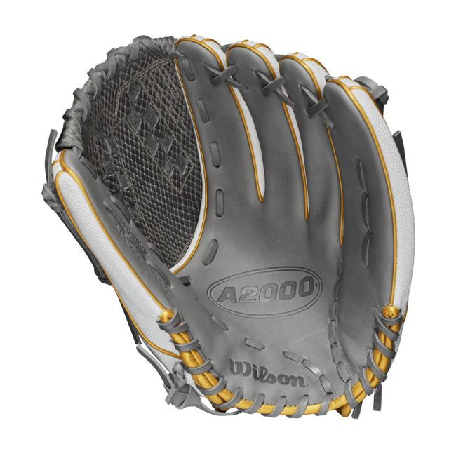 Wilson A2000 V125SS SuperSkin 12.5" Outfield Fastpitch Glove - WBW100214125