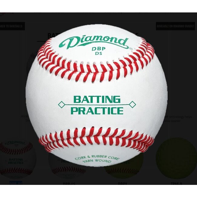 Diamond Batting Practice Baseball - DBP-DS