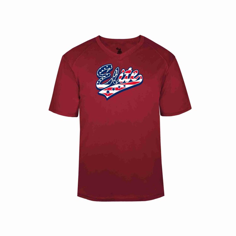 Elite Softball BCore VNeck Performance Jersey Bagger Sports