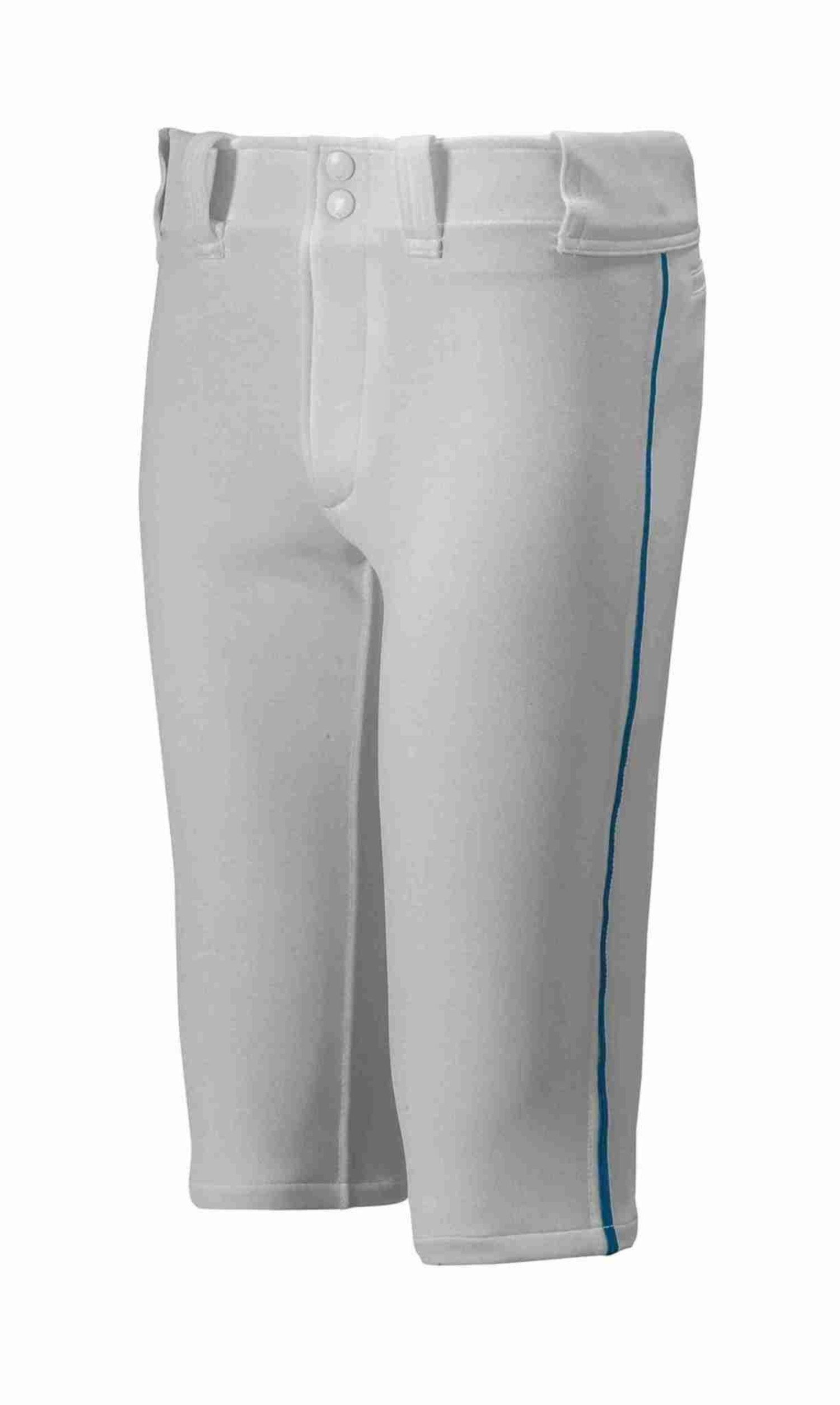 Rawlings Youth Knee High Baseball Pants, Medium, Blue Grey