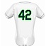 Squad Full Button White Game Jersey