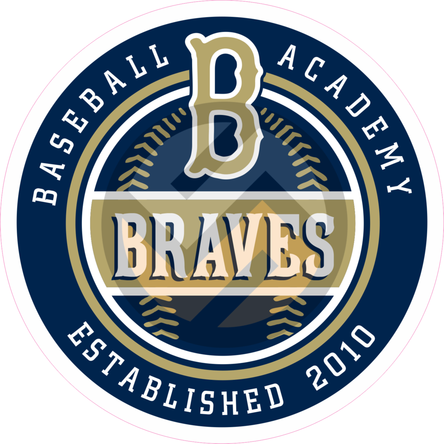 Braves Baseball Custom Team Player Bag - Bagger Sports