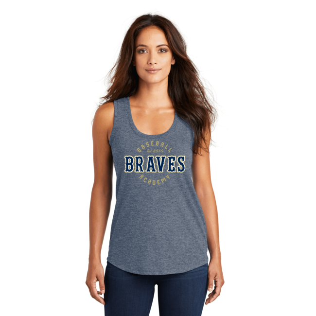 Braves Baseball District Women’s Perfect Tri  Racerback Tank -DM138L