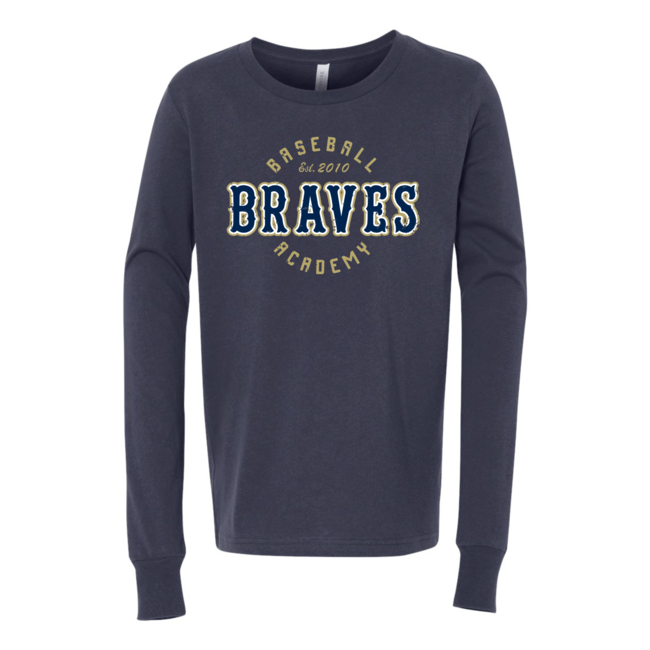 Braves Baseball Unisex Jersey Long Sleeve Tee - 3501