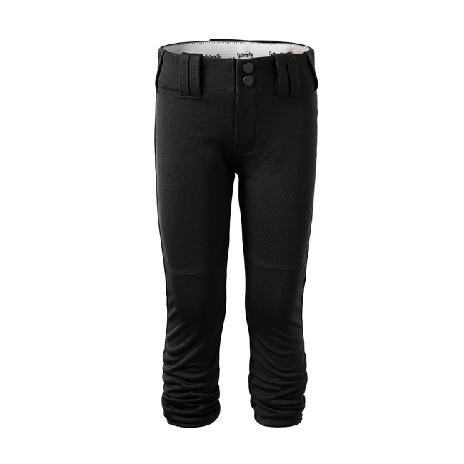 Intensity Girls Low Rise Doubleknit pant with belt loops - N5301G - Bagger  Sports