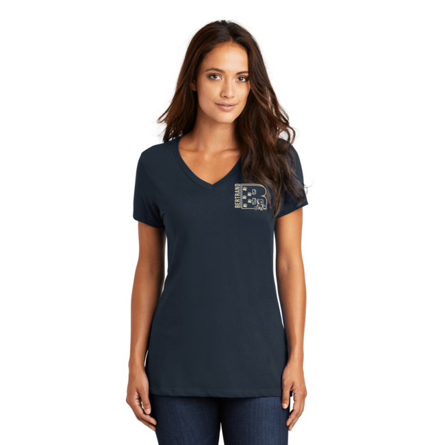 Bertrand Elementary School Women's V-Neck T-Shirt