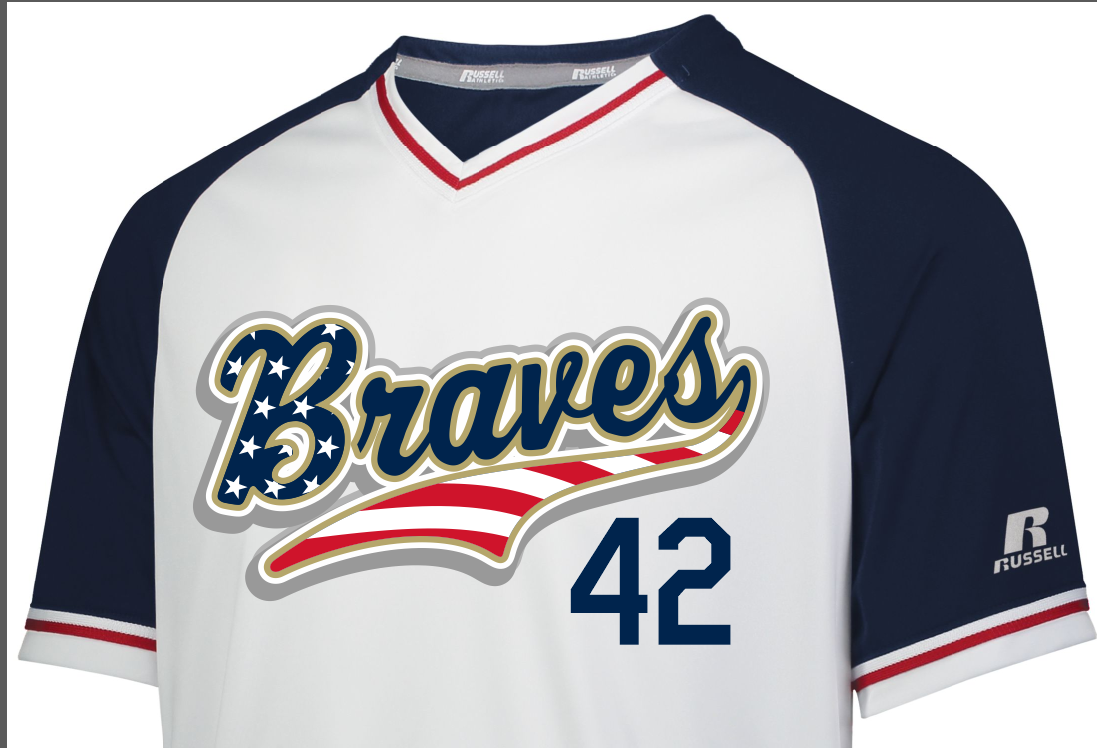 UNISWAG on X: Los Bravos jerseys for the @Braves #uniswag   / X