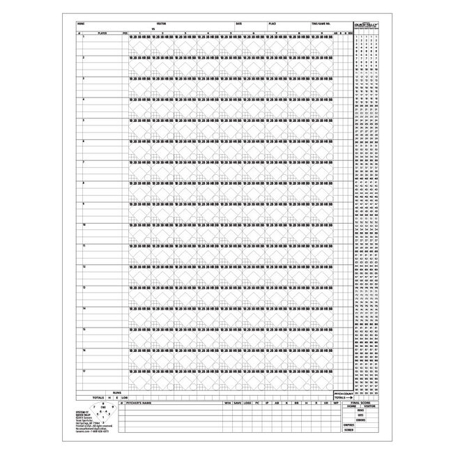 Rawlings System-17 Scorebook - 17SB