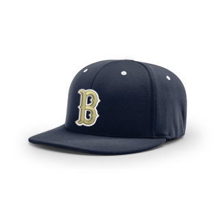 Richardson Cap Braves Baseball PTS20 Practice Contrast Cap Navy/White