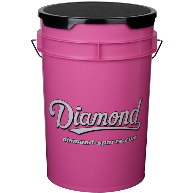 Diamond Ball Bucket Pink