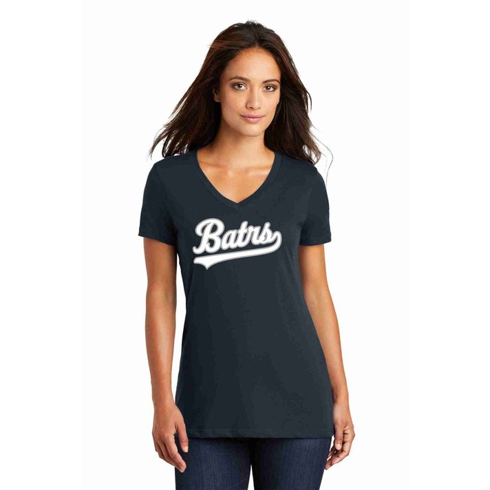 Baseball Player 66 Jersey Outfit No V-Neck Womens T-Shirt - TeeHex