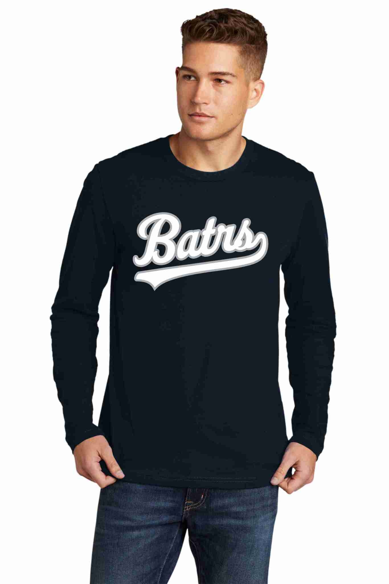 BATRS Baseball Cotton Long Sleeve Shirt - Bagger Sports