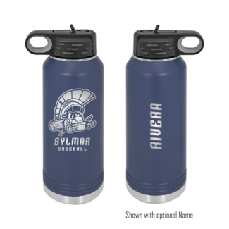 Polar Camel Sylmar Spartans Baseball  Laser Engraved  Water Flask