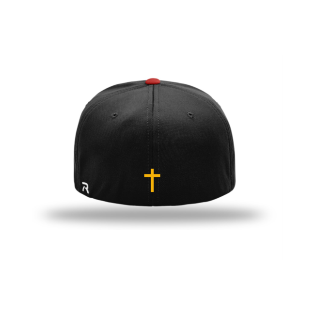 SCCS Richardson PTS20 Pulse R-Flex Black/Red Cap