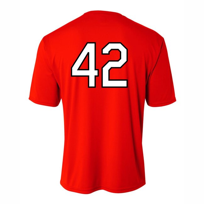 Infinity Baseball A4 Youth Cooling Performance Shirt - NB3142 Red