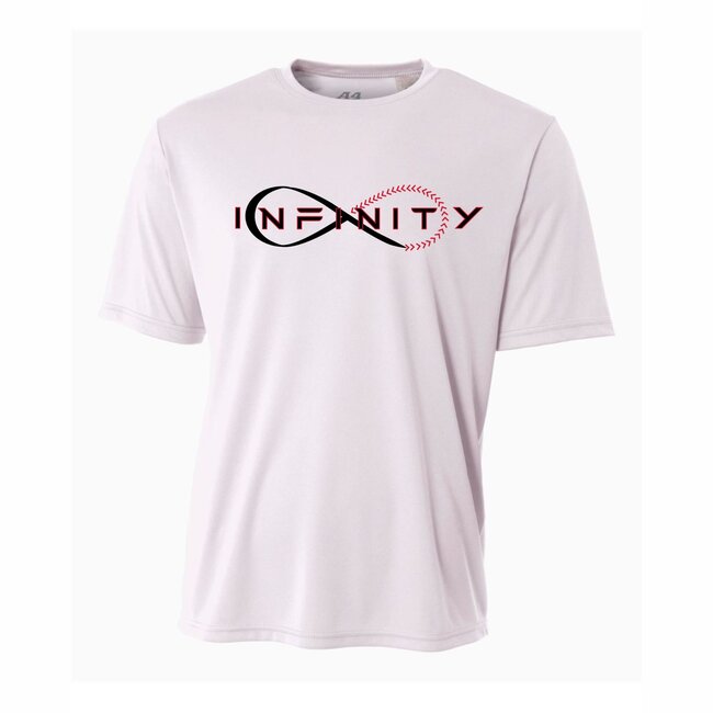 Infinity Baseball A4 Youth Cooling Performance Shirt - NB3142 White