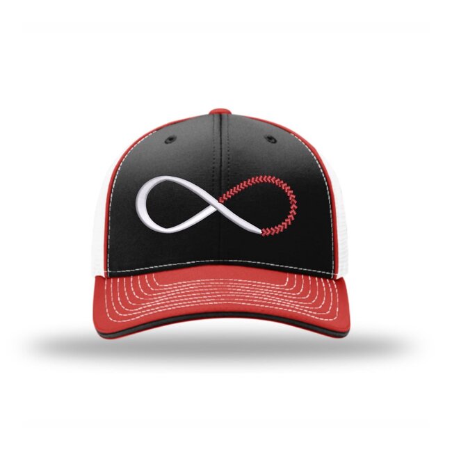 Infinity Baseball Richardson 172 Cap Black/Red/White