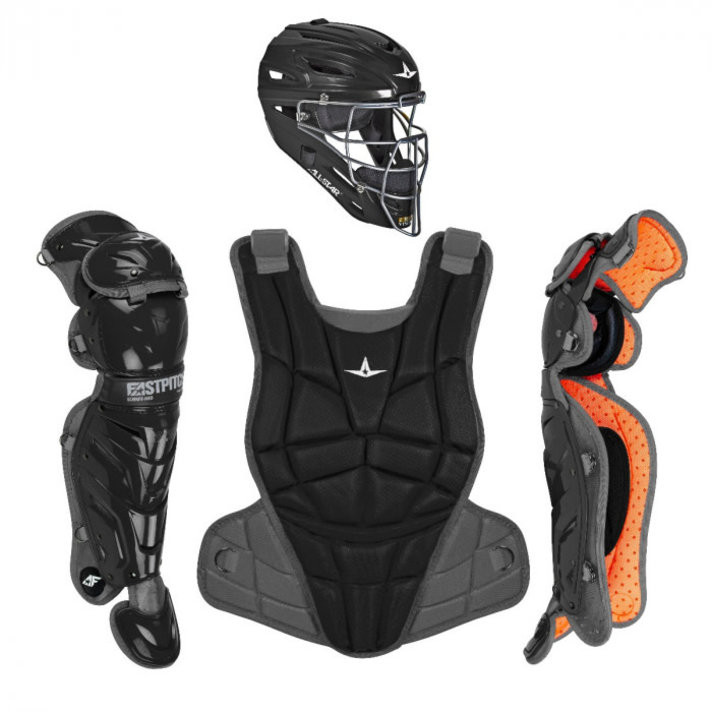 Baseball and Softball Catcher's Kit Cardinal and Black