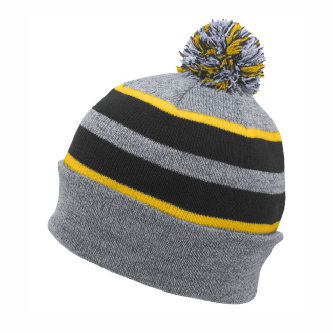 San Fernando Baseball 641K Pom Fold Over Beanie - One Size