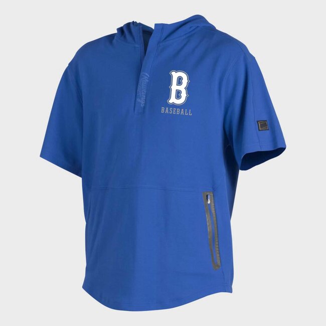 Burbank Baseball Rawlings Short Sleeve BP Hoodie
