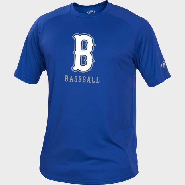 Burbank Baseball Performance Short Sleeve Shirt - Black