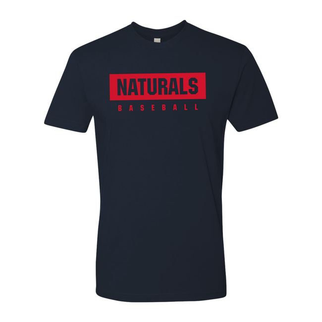 Naturals Baseball  Cotton Crew Tee