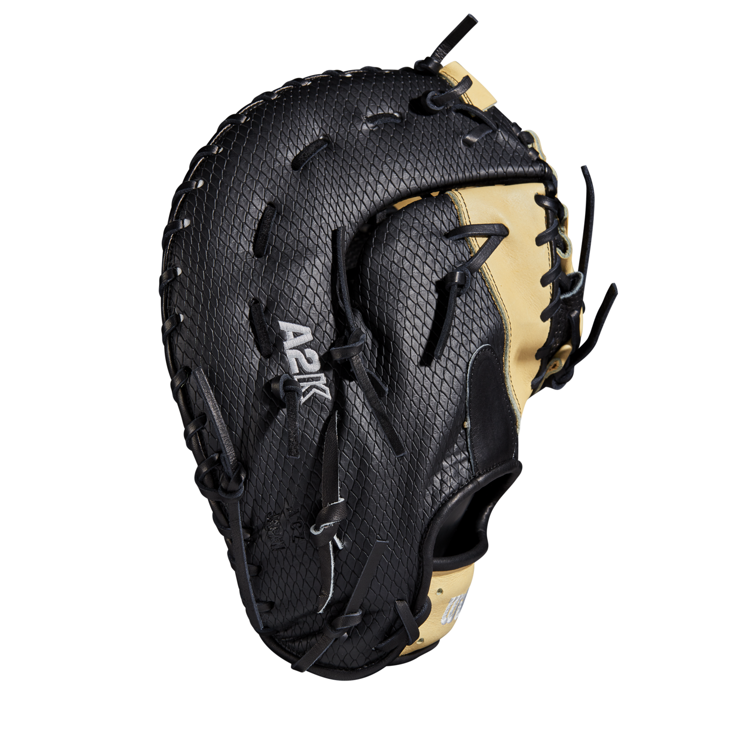 Wilson A2000 Series Jose Abreu First Base Mitt - Black & Blonde - 12.5 in