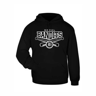 Badger Bandits Baseball 1254 - Performance Hooded Sweatshirt Black