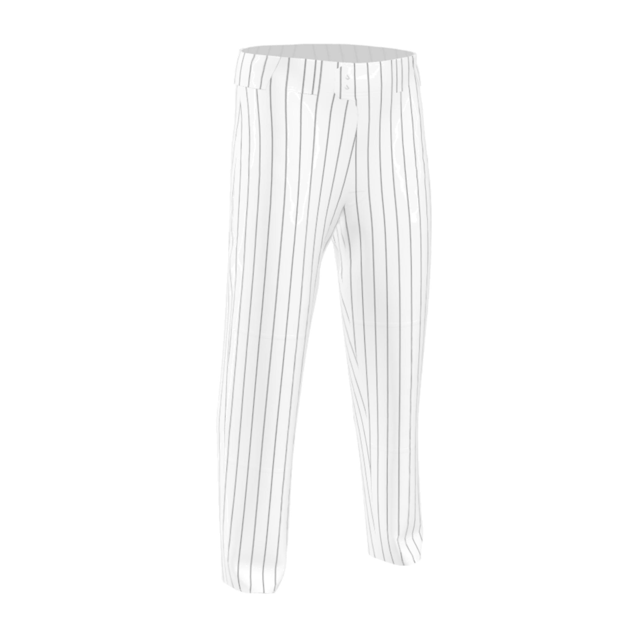 Rawlings WR Varsity Pinstripe Custom White/Navy 2022 Pants