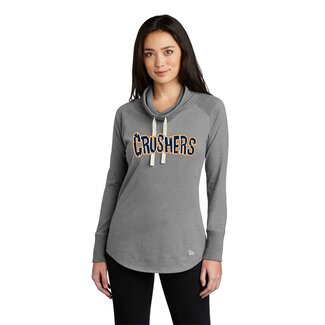 New Era SC Crushers New Era Ladies Sueded Cotton Blend Cowl Long Sleeve