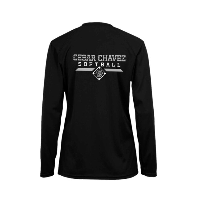 Chavez SB '22 Women's Performance Long Sleeve - Black