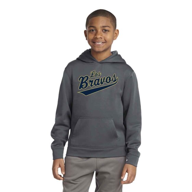 Braves Baseball "Los Bravos" Fleece Performance Hoodie
