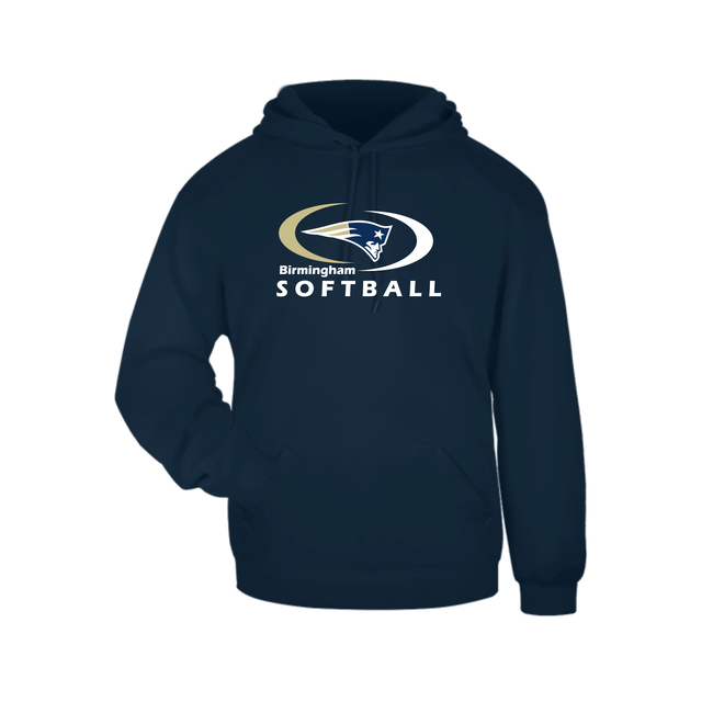 Birmingham Softball Cotton Hoodie 9.5 oz