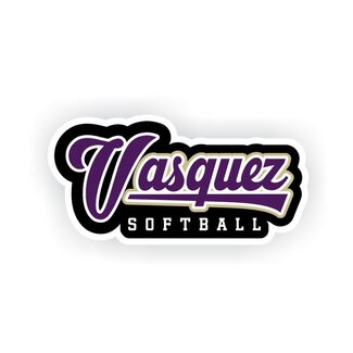 Bagger Sports Vasquez Softball Decal