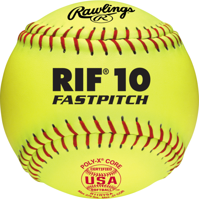 Rawlings 11" RIF 10 Softballs 1 Dozen - R11RYSA