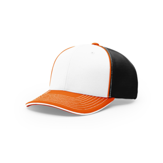 Richardson Cap Playa Vista Orioles Richardson 172 Player Alt Cap - Orange/White/Black